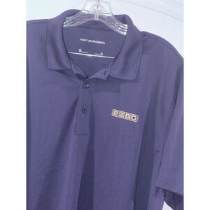 EZ-GO Men's Large Performance Golf Polo Shirt LG Fast‎ Shipping!